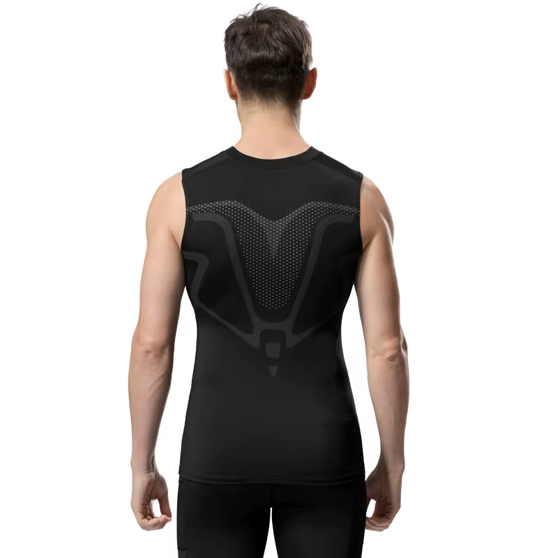 Débardeur de compression sans manches pour homme