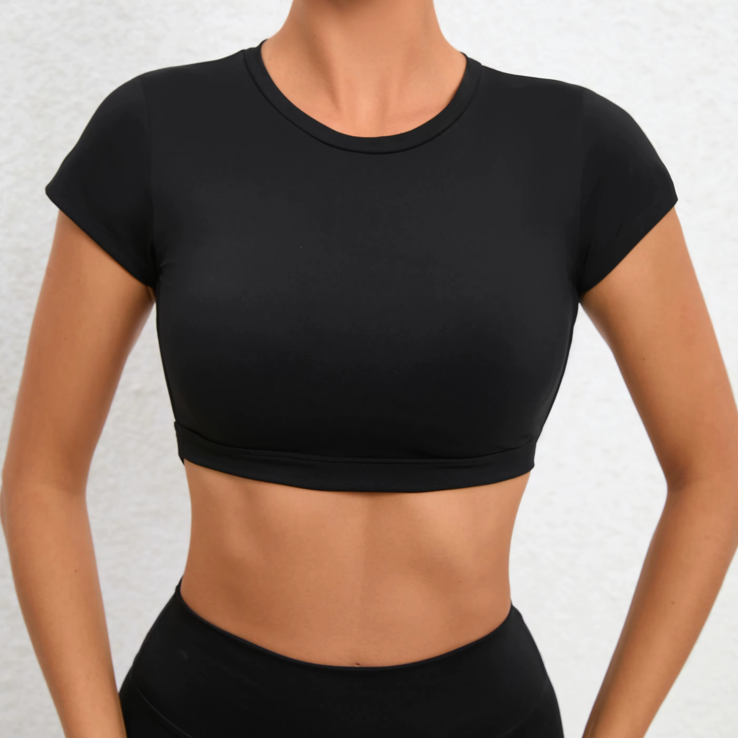 T-Shirt de sport dos musculaire sans rembourré pour femmes