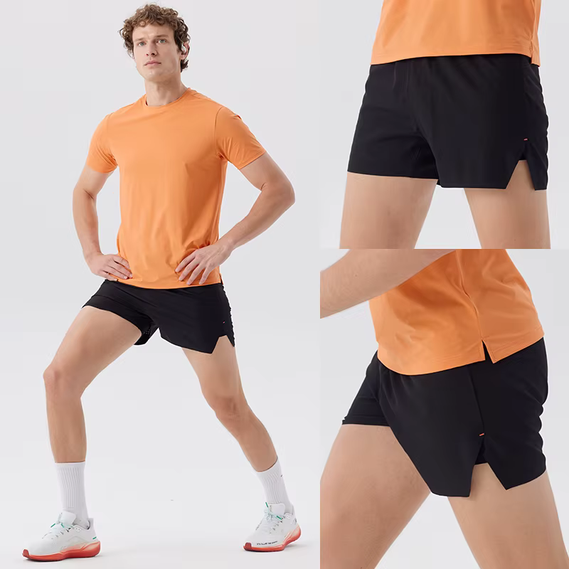 Short de course pour hommes