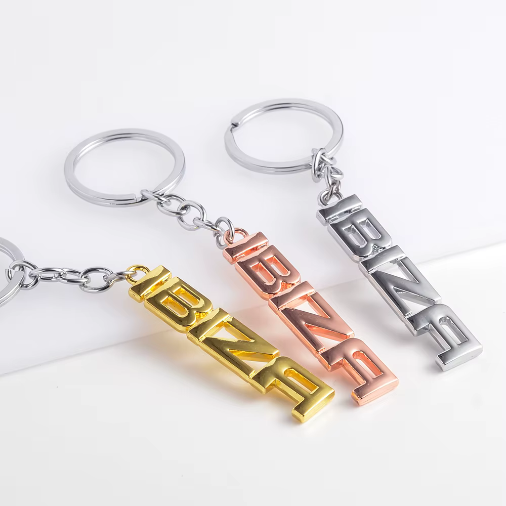 Porte-clés de voiture pour Seat Ibiza, Logo en métal, accessoires