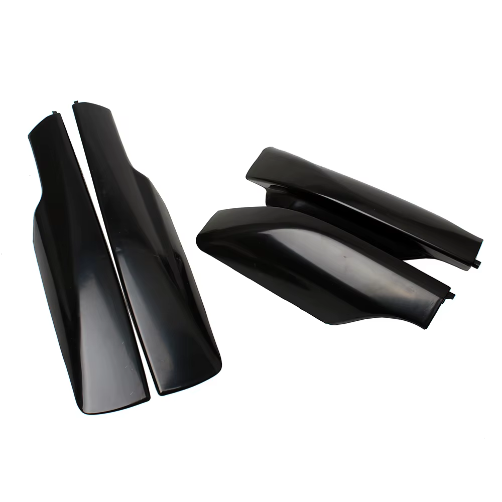 Pour Toyota RAV4 2006 2007 2008 2009 2010 2011 2012, barre de toit en ABS noire, protection des extrémités des rails, coque de remplacement, 4 pièces