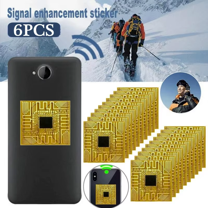 Autocollants amplificateurs de signal pour téléphone portable – Optimiseur de signal 5G 4G pour iPhone