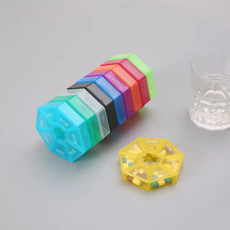 Mini petite boîte à pilules de vitamines de voyage Portable