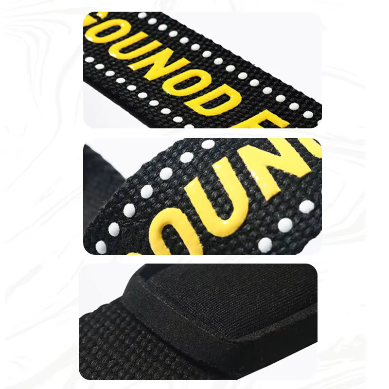 1PC/2PC GOUNOD sport Booster ceinture poignée ceinture Fitness barres de traction traction traction Silicone antidérapant résistant à l'usure Deadlift ceinture