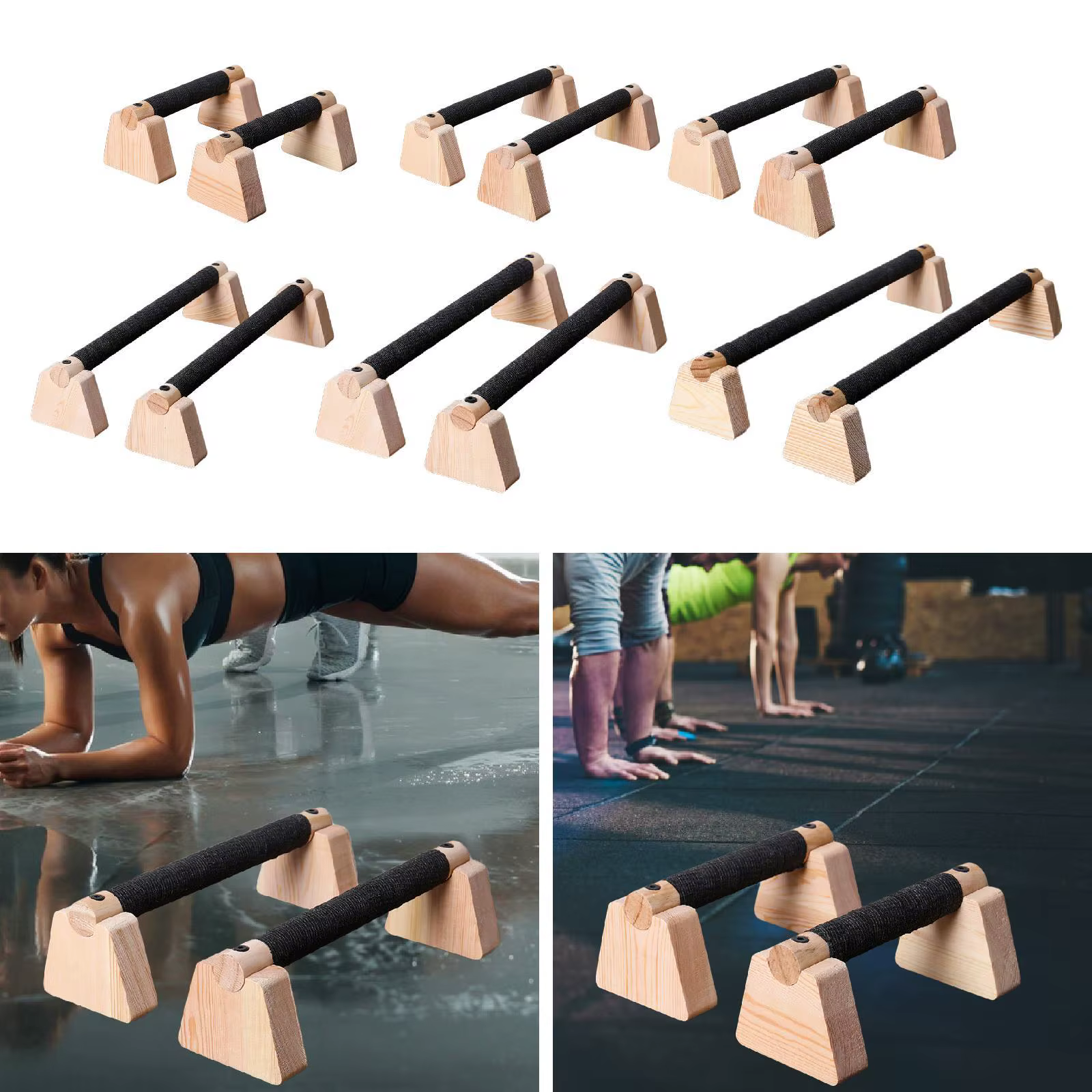 2 pièces barre de poussée Stardy support