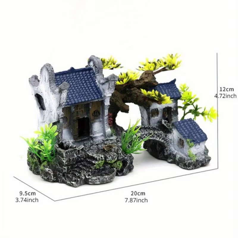 Petits accessoires pour aquarium, décoration d'aquarium, ornement, décorations pour aquascaping