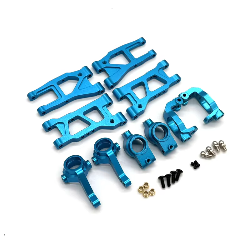 SNRC 1/10 R2 R2-G V2 R2-C V2 R3-G R3-C R3-PRO Accessoires métalliques RC, sangles inférieures avant et arrière, support C, coupelle de direction