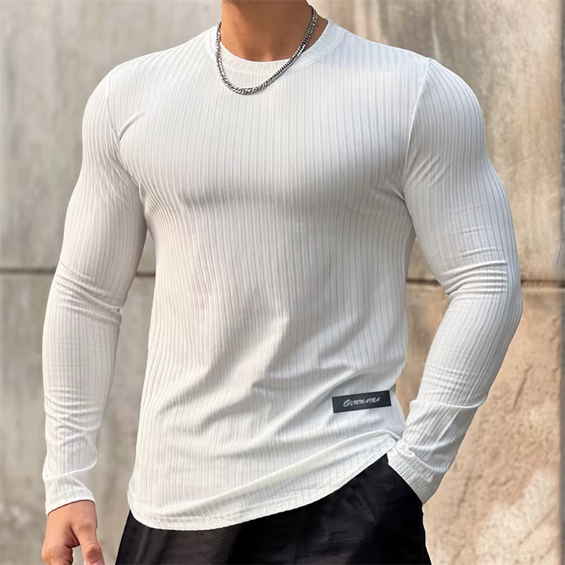 T-shirt à manches longues pour hommes