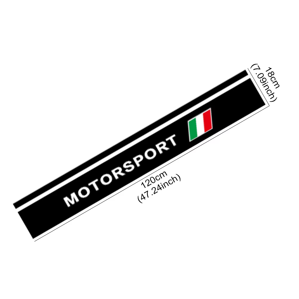 Drapeau italien pour voitures, SUV, pick-up, autocollant en vinyle pour capot de voiture, autocollant décoratif pour capot de voiture, accessoires de tuning automobile