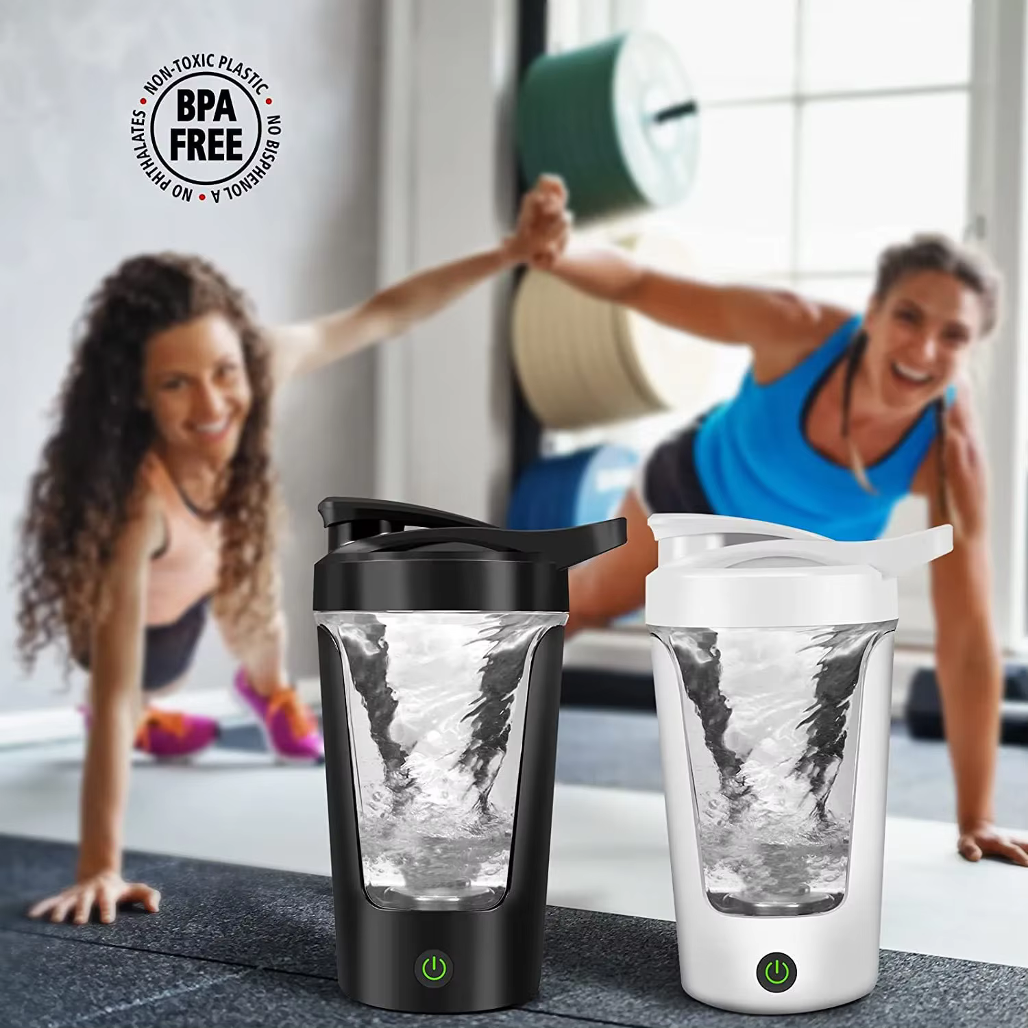 Tasse de mélange électrique de 450ml, mélangeur de bouteilles Portable pour poudre de protéines, pour voyage, maison, bureau, outils de cuisine