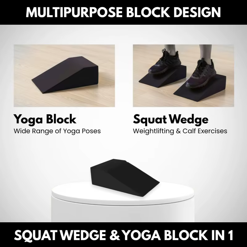 Bloc compensé pour squats