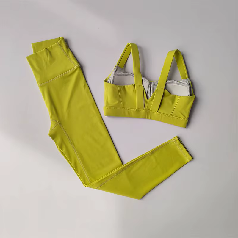Ensemble de Yoga sans couture pour femmes