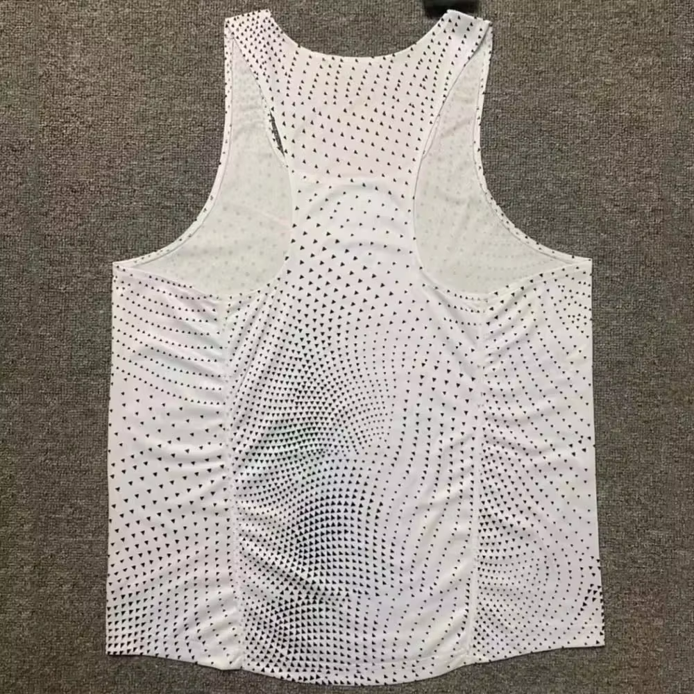 Athlétisme débardeur course vitesse Fitness chemise gars sans manches hommes vêtements athlète piste champ Singlet