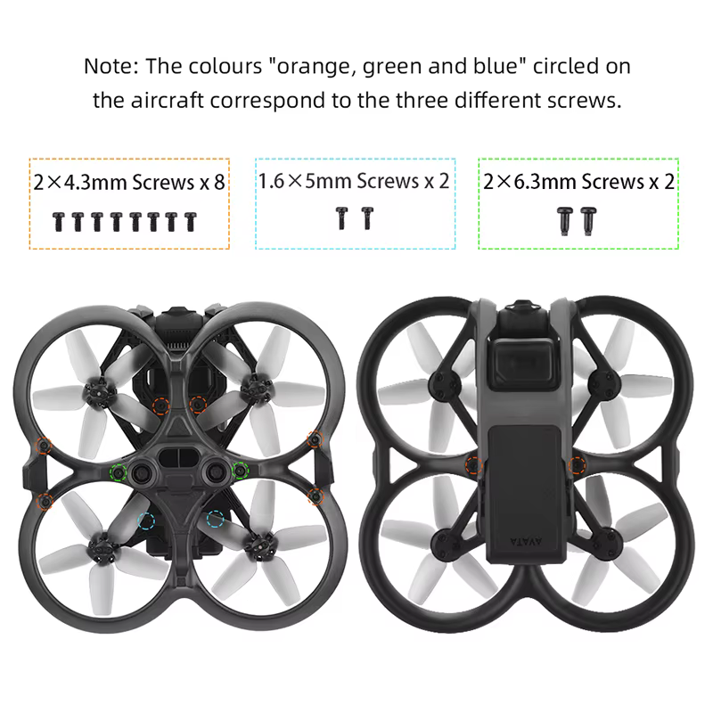 Anneau anti-collision, manchon de protection, accessoire de protection pour drone, barre de sécurité pour drone DJI Avata