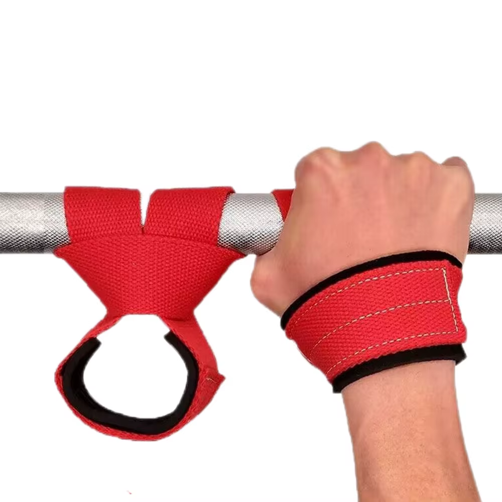 Sangles de levage pour haltères, ceinture de rehaussement Deadlift, enveloppes anti-alde pour les mains, sangles de poignet, ceinture auxiliaire d'entraînement physique