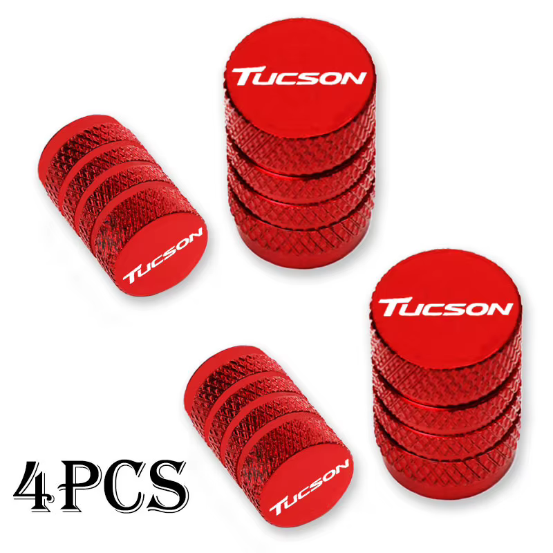 Bouchons de Valve de pneu de roue de voiture, accessoires pour Hyundai Tucson, couvercles de tige de pneu, étanche à la poussière d'air