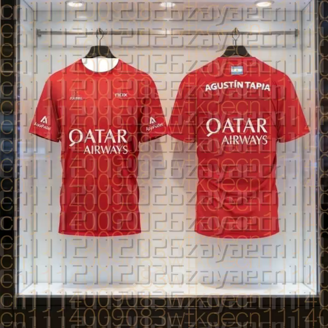 T-shirt de padel 2026 – Hauts d'entraînement sportifs pour homme