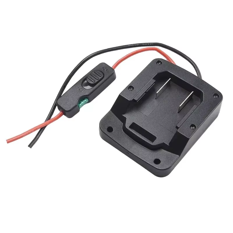 Kit de roue d'adaptateur de batterie d'alimentation pour batterie Parkside 20V avec fusibles et interrupteur, convertisseur de batterie pour jouets de voiture Rc, accessoires d'outils