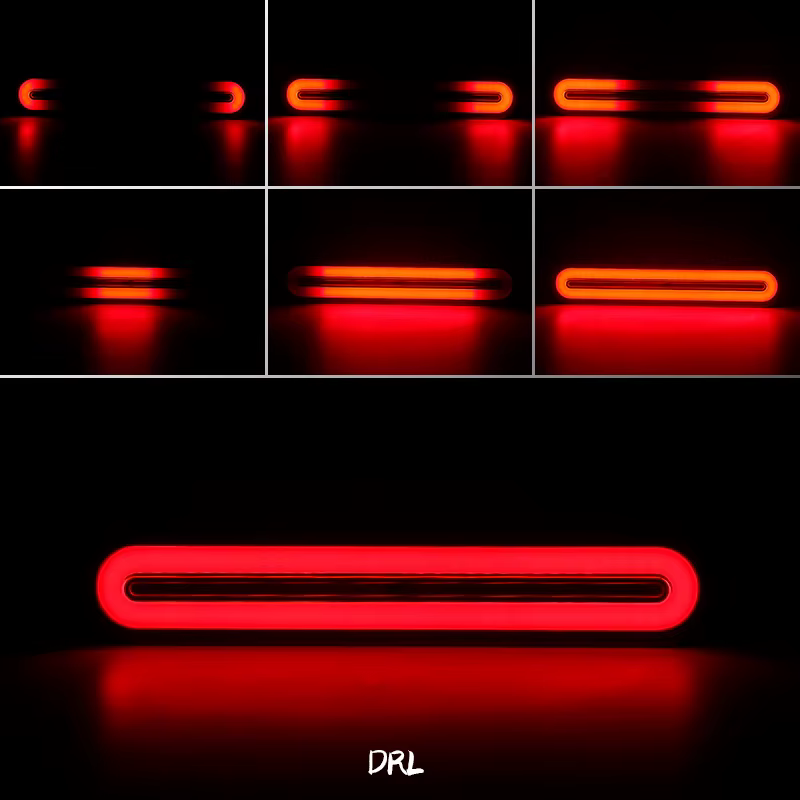Feu arrière LED 3 en 1 pour camion, remorque, moto, quad, 100 LED, barre de feux stop, feux de jour, clignotants, 12V 24V