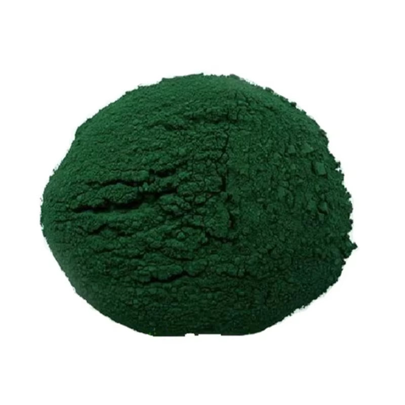 Bouteille de poudre de spiruline