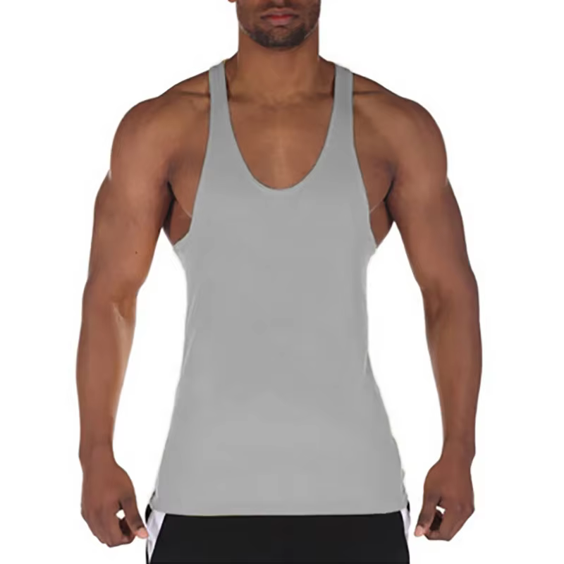 Débardeurs de sport pour hommes en coton