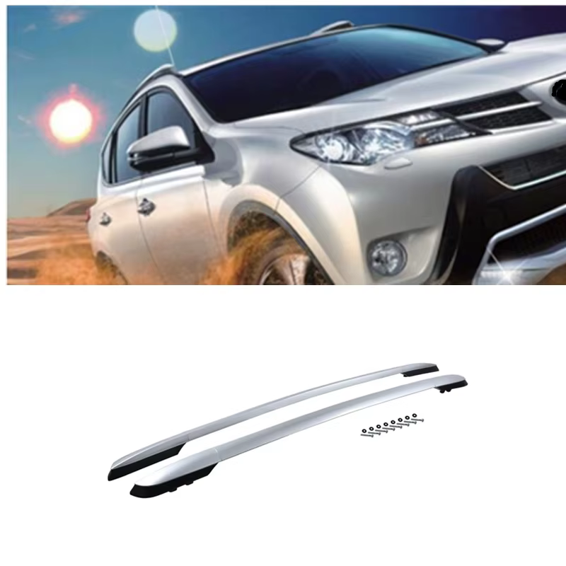 Barres de toit pour Toyota RAV4 XA40 2013 2014 2015 2016 2017, kit de barres porte-bagages en aluminium, accessoires auto