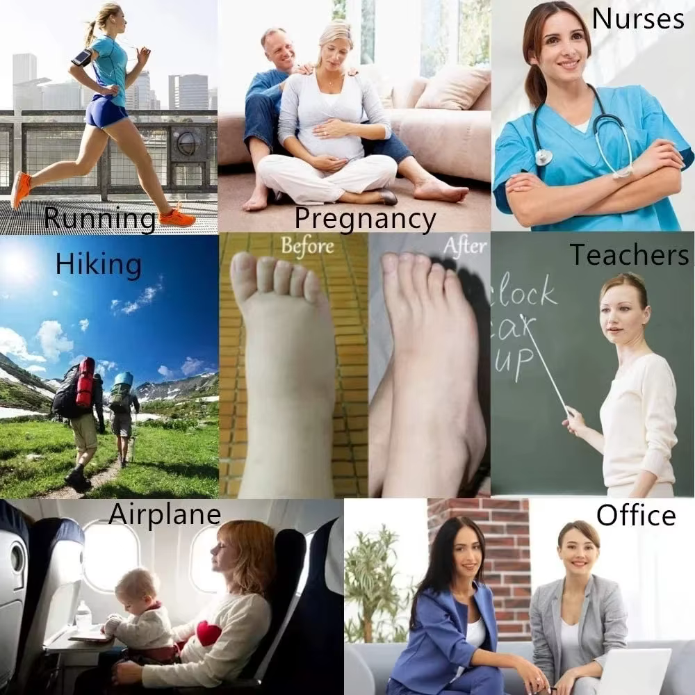 Chaussettes de compression à pression pour hommes et femmes