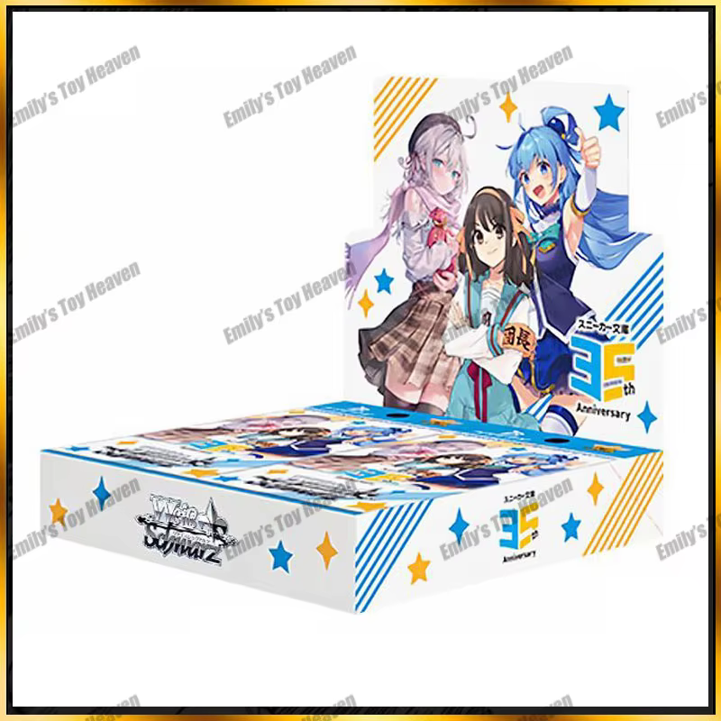 En Stock 100% Original Weiss Schwarz Kadokawa Sneaker Bunko Vol.2 TCG cartes Booster boîte affichage cartes à collectionner cadeaux
