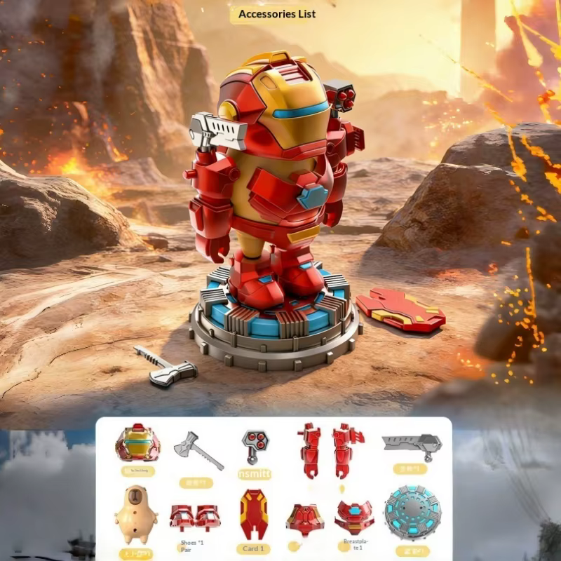 Figurines d'action originales de super-héros capybara, figurines articulées, armes détachables, jouets DIY, cadeaux pour garçons et adultes
