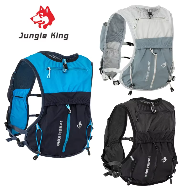 JUNGLE KING Hommes Femmes Sports de plein air Sac à dos Marathon Gilet hydratant adapté au partage de cyclisme