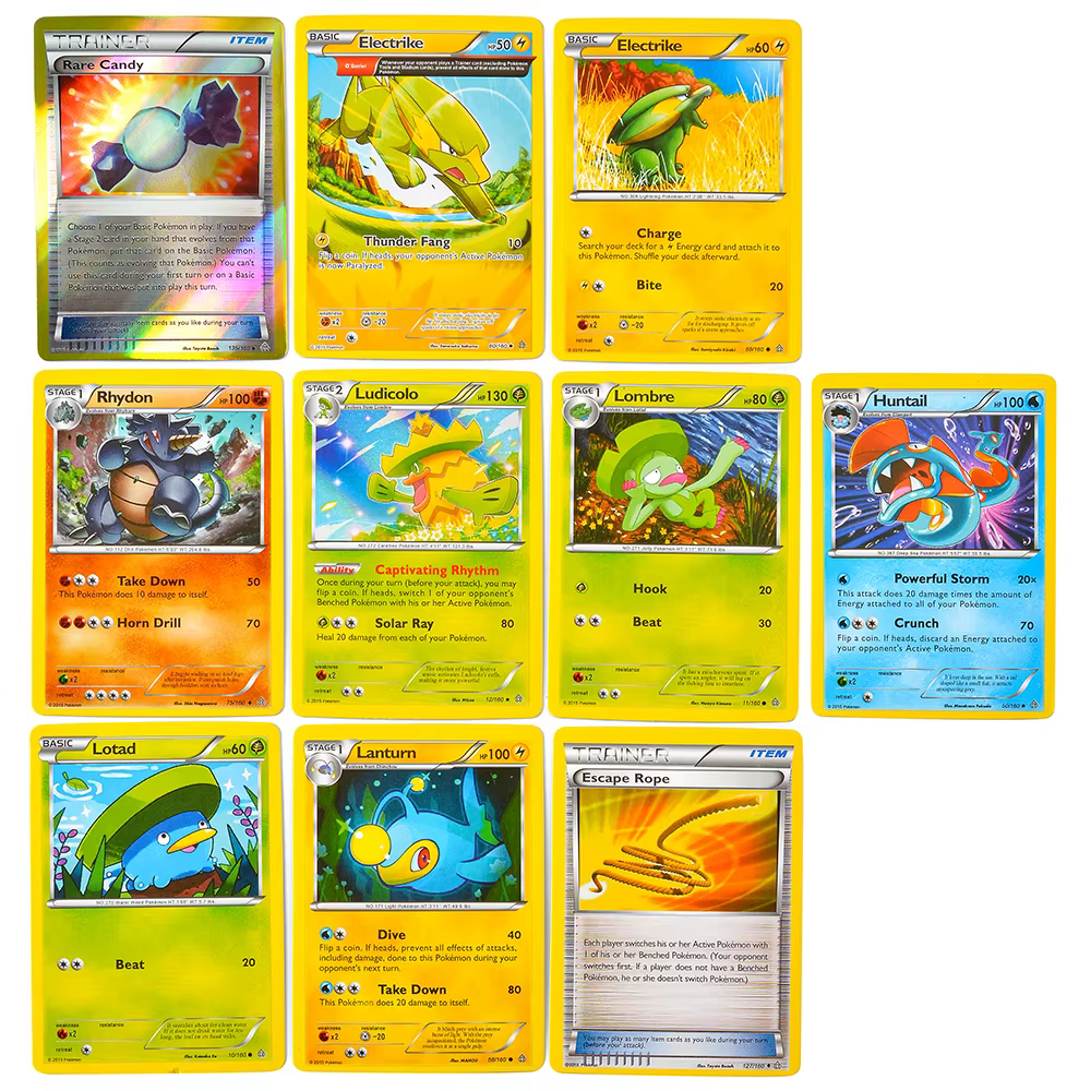 360 pièces anglais Pokémon TCG: Primal Clash Booster boîte Pokemon carte commerciale 36 Pack boîte