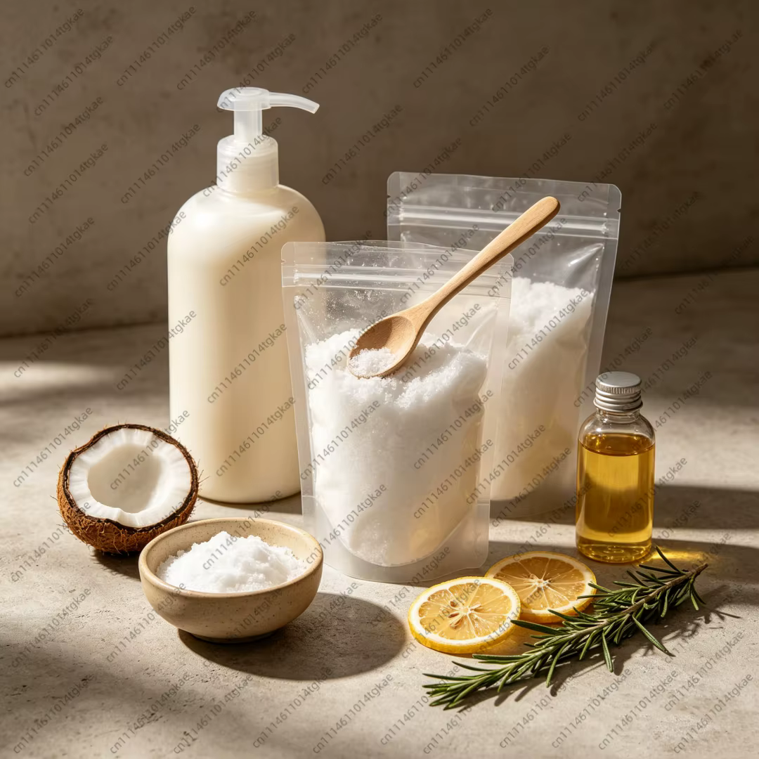 Cristaux d'acide glycolique à 99 %, matière première pour la fabrication de savon à froid, poudre exfoliante AHA, masque facial DIY, soin de la peau du corps, supplément