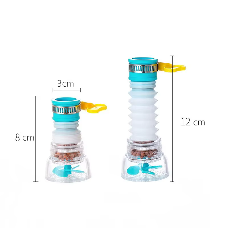Robinet de cuisine anti-éclaboussures, peut pivoter prolonger le filtre, robinet d'eau universel pour la maison, lavabo multifonction, robinet de douche