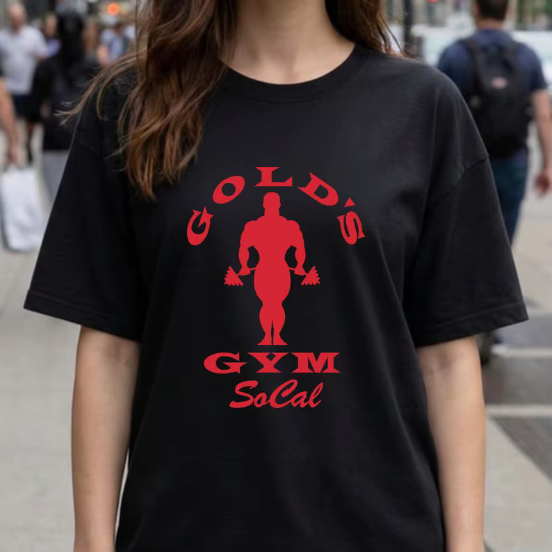 T-shirts graphiques Gold's Gym Socal Connor