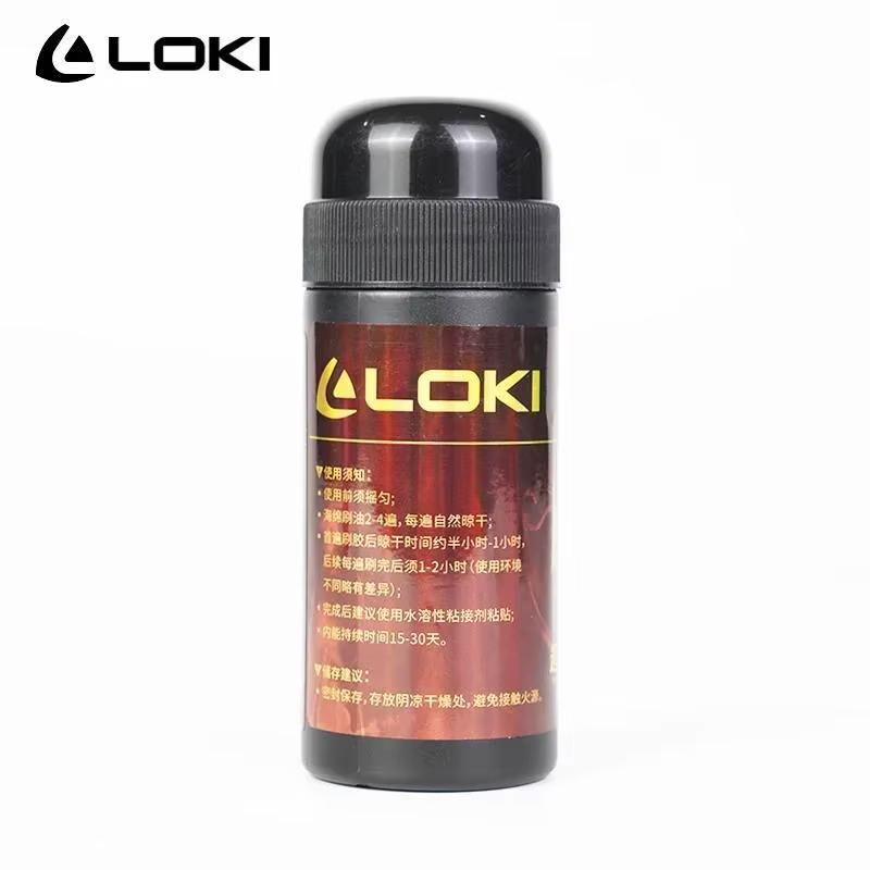 Original LOKI Rxton Special Black Table Tennis Booster Performance Ping Pong Solubility Bond Oil VOC Tune Glue Black Oil 100ml