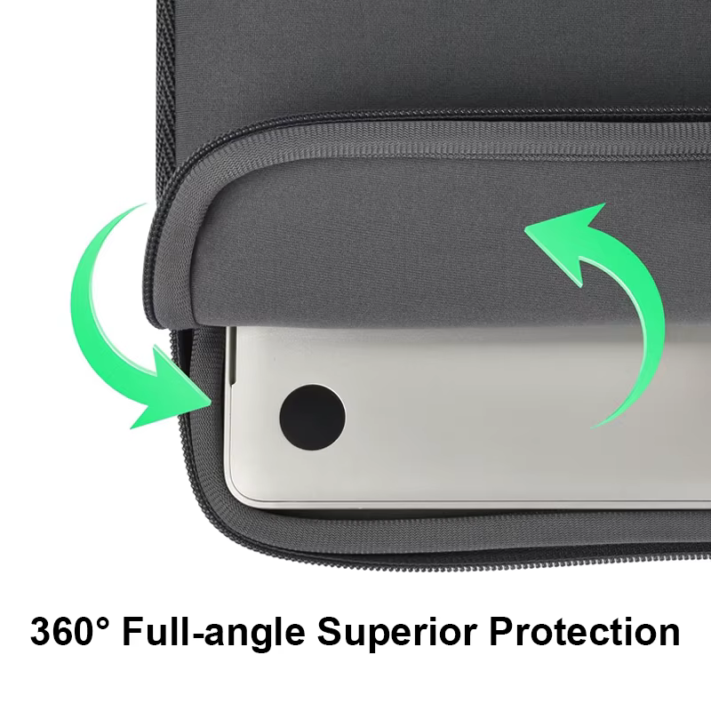 Sac pour ordinateur portable, mallette portable, accessoire de transport 13/14/15/15.6 pouces pour Macbook, ordinateur portable, tablette, pour le stockage quotidien des affaires