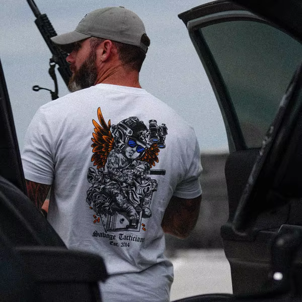 T-shirt tactique militaire décontracté Goon Outdoor Sports Tough Guy