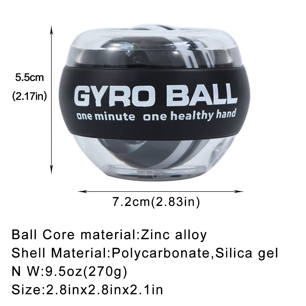 Entraîneur de puissance de boule gyroscopique de poignet à démarrage automatique