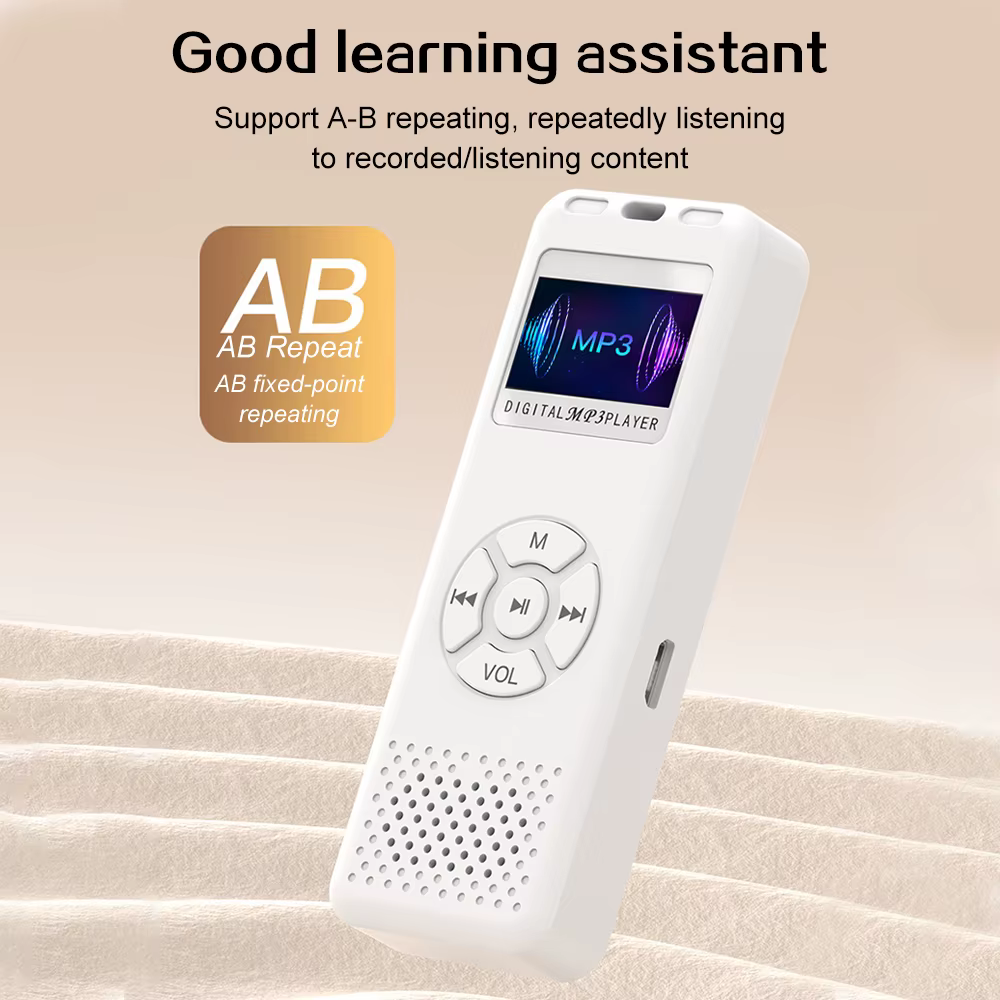 Mini enregistreur Audio/son/voix numérique, lecteur MP3 pratique, enregistreur vocal numérique, Mini Radio FM, qualité sonore HiFi