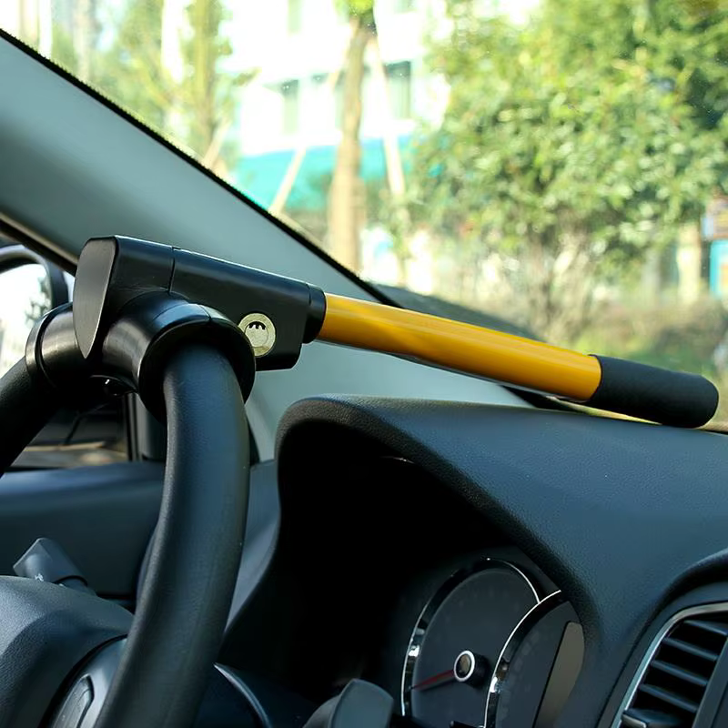 Verrou de sécurité universel pour volant de voiture, antivol, barre en T de Type T, avec clés, Protection de sécurité du véhicule, haute sécurité