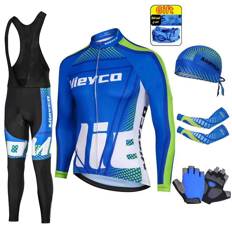 Kit de vêtements de cyclisme Pro Team pour hommes