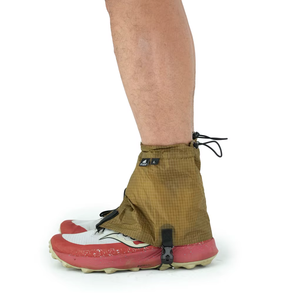Les guêtres hautes unisexes ultralégères 3F UL GEAR sont courir pour empêcher les roches de sable