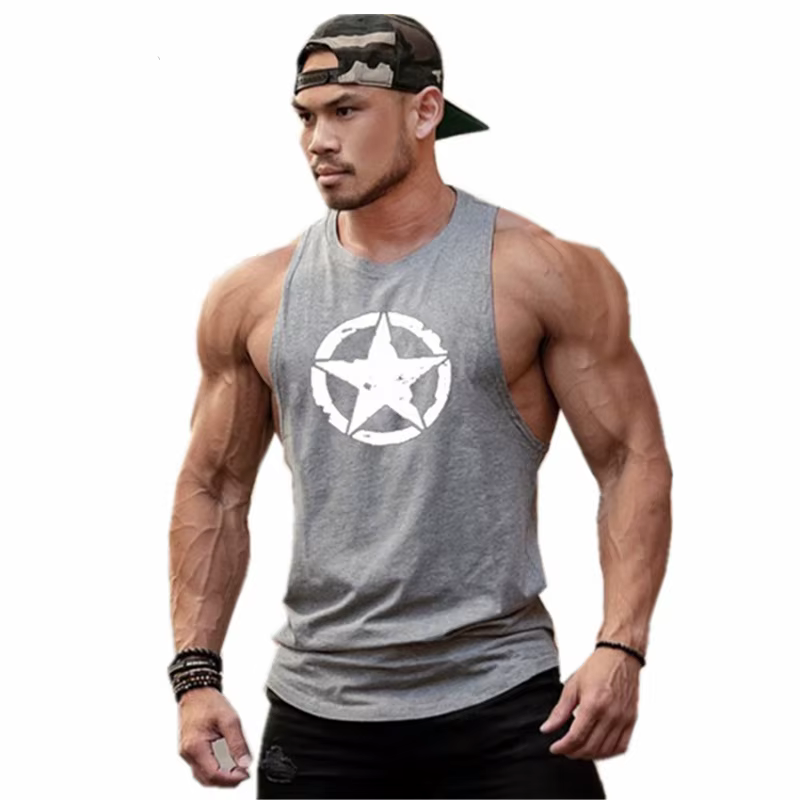 Sweat-shirt sans manches vêtements de Fitness gilets homme musclé Singlet hommes chemise de sport vêtements pour hommes haut pour Fitness Stringer gilet hauts