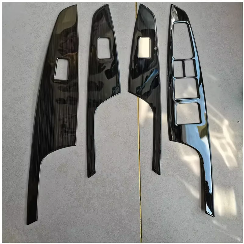 Accessoires de voiture pour Hyundai Tucson 2015 2016 2017 2018, panneau de commutation de vitre, accoudoir intérieur, bâton lumineux, autocollants de voiture