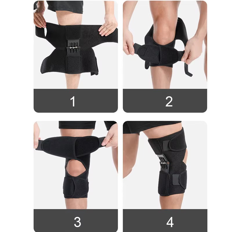 1 paire de genouillères de Protection Booster de puissance