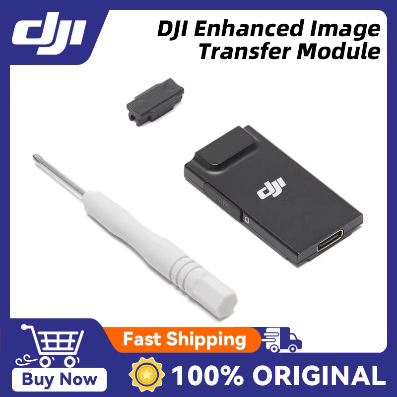 Module de transfert d'image amélioré DJI, kit de montage de dongle 4G pour DJI Mini 5 Pro / Air 3s / Flip, accessoires d'origine en stock