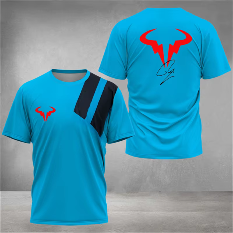 T-shirt à manches courtes et col rond pour hommes et femmes