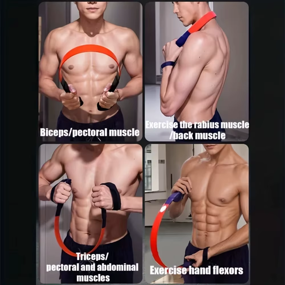 Barre de résistance Fitness Power Bar pour l'entraînement des pectoraux