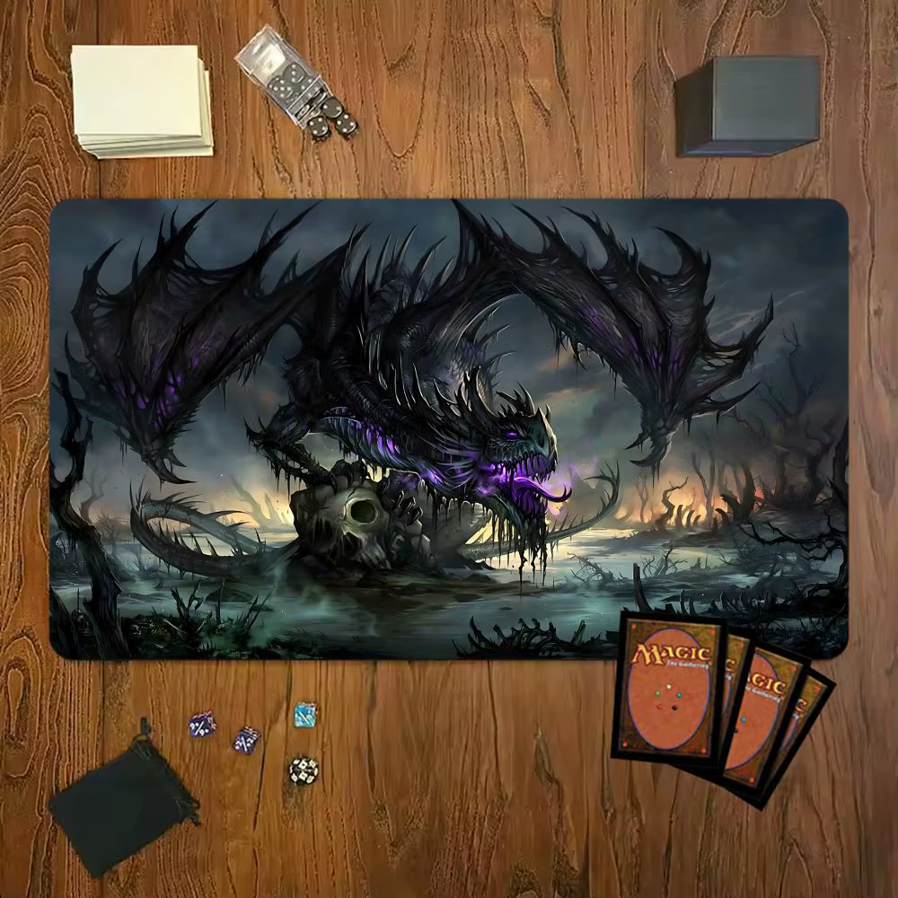 Tapis de jeu The Magic Gathering 350x600, tapis de jeu de cartes pour ordinateur de bureau, tapis de souris antidérapant pour MTG DTCG CCG RPG, tapis de bureau pour cartes à collectionner