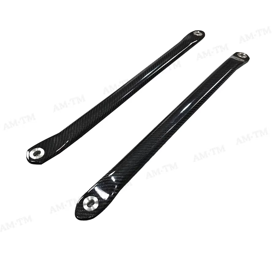 Barre de renforcement moteur en fibre de carbone sèche pour BMW Série 4 G22 G23, barre de renforcement de tour avant, kit de garniture de compartiment moteur